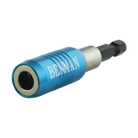 Kép 1/3 - Benman Mágneses gyorskioldós gyűrűs bit tartó 1/4" 75mm