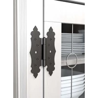 Kép 4/4 - Csuklópánt Díszes 130X70mm Fekete