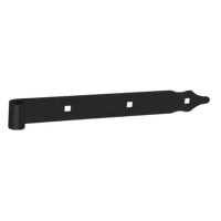 Kép 1/4 - Kapupánt Csapos Erősített 300X35mm D=13mm Fekete