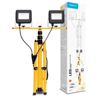 Kép 2/2 - Modee dupla LED reflektor munkalámpa teleszkópos állvánnyal 2x30W (5400 lumen)