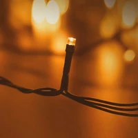 Kép 5/6 - Modee karácsonyi kültéri led fényfüzér meleg fehér hálózati 100 ledes - 10m