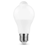 Kép 2/2 - Modee mozgásérzékelős gömb LED izzó 8,8W E27 (806 lumen 4000K)