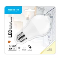Kép 1/2 - Modee mozgásérzékelős gömb LED izzó 8,8W E27 (806 lumen 4000K)