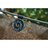 Kép 2/2 - Nortene Fixatex rögzítő kapocs árnyékoló hálóhoz fekete (10db)