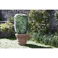 Kép 2/2 - Nortene Hiversac Deco levél mintás átteleltető növénytakaró zsákok 0,65x1,5m (3db)