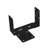 Kép 1/3 - Oszloptalp Lecsavarozható Állítható 60-200mm Fekete