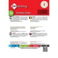 Kép 2/2 - ZKI Fejes káposzta (Júniusi óriás) vetőmag 2g