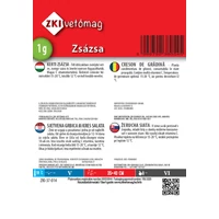Kép 2/2 - ZKI Fűszernövény (Zsázsa) vetőmag 1g