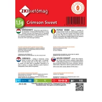 Kép 2/2 - ZKI Görögdinnye (Crimson Sweet) vetőmag 1,5g