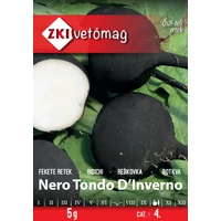 Kép 1/2 - ZKI Fekete retek (Nero Tondo di Inverno) vetőmag 5g