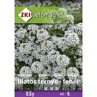 Kép 1/2 - ZKI Virágmag (Illatos ternye Fehér) vetőmag 0,5g