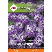 Kép 1/2 - ZKI Virágmag (Illatos ternye Lila) vetőmag 0,5g