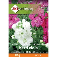 Kép 1/2 - ZKI Virágmag (Kerti viola színkeverék) vetőmag 0,5g