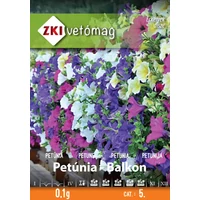 Kép 1/2 - ZKI Virágmag (Petúnia Balkon színkeverék) vetőmag 0,1g