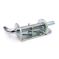 Kép 3/4 - Bajonett tolózár rugós 75 x 40 mm horganyzott