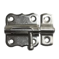 Kép 1/2 - Bajonett tolózár díszes horganyzott 40x42mm