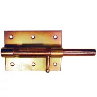 Kép 1/2 - Bajonett tolózár spanyol egyenes lakatolható 85x65mm