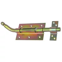 Kép 1/2 - Bajonett tolózár spanyol hajlított lakatolható 120x72mm