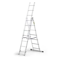 Kép 1/2 - DRABEST többcélú alu létra 3x7 fokos