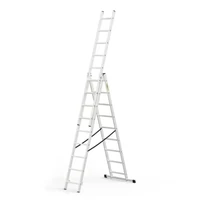 Kép 1/2 - DRABEST többcélú alu létra 3x9 fokos