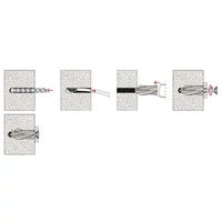 Kép 3/3 - fischer GB8 gázbeton dübel 8x50mm