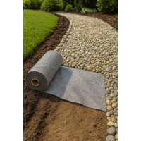 Kép 2/4 - Geotextília Szürke 200G/M2 2X50M