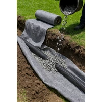 Kép 3/4 - Geotextília Szürke 200G/M2 2X50M