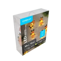 Kép 2/4 - Modee karácsonyi beltéri led dekor világítás rénszarvas elemes 10 ledes - 90cm
