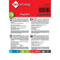 Kép 2/2 - ZKI Zeller (Hegykői) Vetőmag 2G