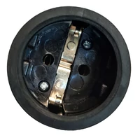 Kép 3/3 - Dugalj Földelt Gumírozott Ip44 Fekete