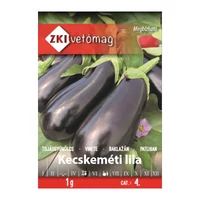 Kép 1/2 - ZKI Tojásgyümölcs / Padlizsán (Kecskeméti Lila) Vetőmag 1G