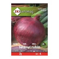 Kép 1/2 - ZKI Lilahagyma (Tétényi Rubin) Vetőmag 2G