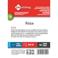 Kép 2/2 - ZKI Retek (Róza) Vetőmag 5G