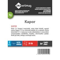 Kép 2/2 - ZKI Kapor Vetőmag 4G