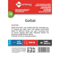 Kép 2/2 - ZKI Hagyma (Góliát) Vetőmag 2G