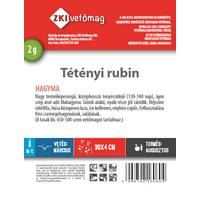 Kép 2/2 - ZKI Lilahagyma (Tétényi Rubin) Vetőmag 2G