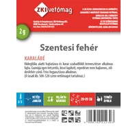 Kép 2/2 - ZKI Karalábé (Szentesi Fehér) Vetőmag 2G