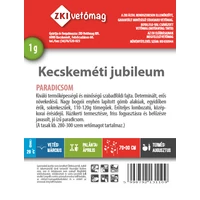 Kép 2/2 - ZKI Paradicsom (Kecskeméti Jubileum) Vetőmag 1G