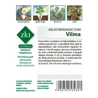 Kép 2/2 - ZKI Balkonparadicsom (Vilma) Vetőmag 0,5G