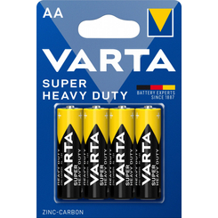 VARTA Super Heavy Duty AA ceruza elem (4db)