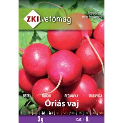 ZKI Retek (Óriás vaj) vetőmag 3g