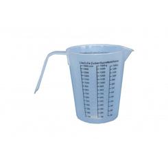 Skálázott műanyag mérőkancsó 500ml