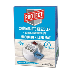Protect lapkás és folyadékos szúnyogirtó készülék + 10db utántöltő lap