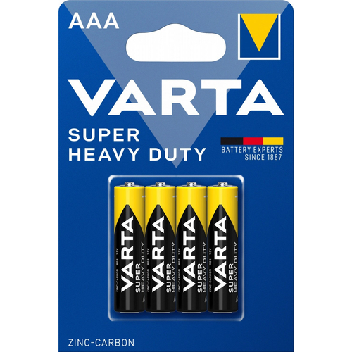 VARTA Super Heavy Duty AAA mikro elem (4db)