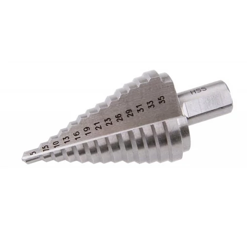 Lépcsős Fúrószár 5-35mm Hss