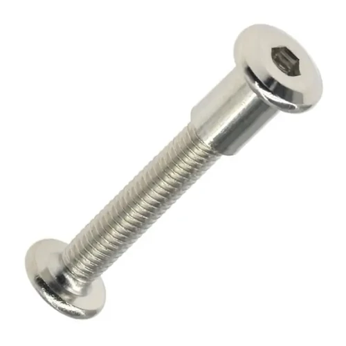 Bútorösszehúzó Csavar M6X50mm Nikkel (4db)