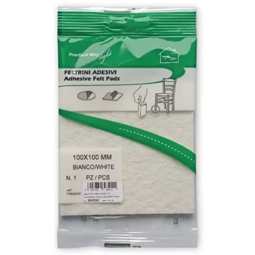 Csúsztatófilc Öntapadó 100X100mm Fehér