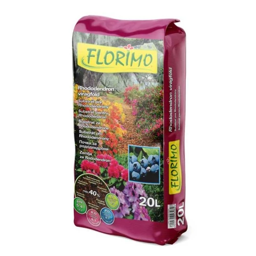 FLORIMO Rododendron és Azálea virágföld 20L