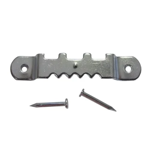 Képkeretakasztó Fogazott 60X8mm + Szeg Horganyzott (10db)