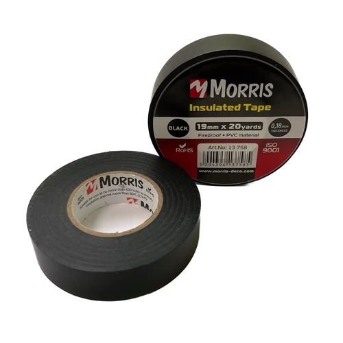 Benman Szigetelőszalag 19mm 18M Fekete